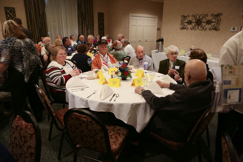 Annual Veterans Day dinner in the Geisen Reception Centre